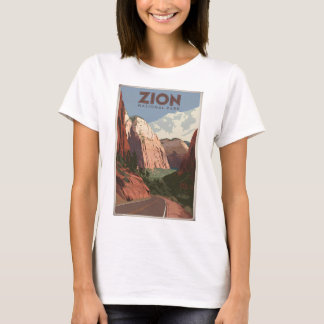 Zion National Park vintage Tシャツ