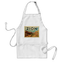 Zion National Park Vintage Travel