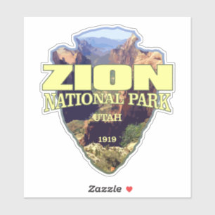 Zion NP (矢印) シール