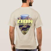 Zion NP （矢印） Tシャツ (裏面)