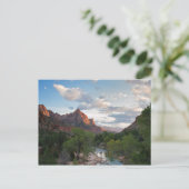 Zion NP - The Watchman at Zionポストカード ポストカード (スタンド正面)
