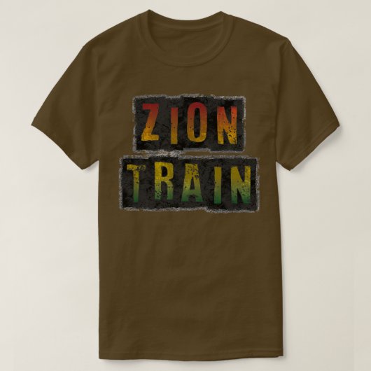 zion train tシャツ (デザイン正面)