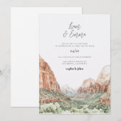 Zion Wedding Invitation 招待状 (正面/裏面)