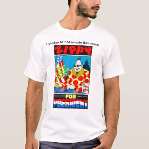 Zip4Prezボルティモアの版 Tシャツ