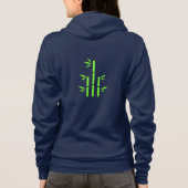 Zip up(Navy Vivid) パーカ (裏面)