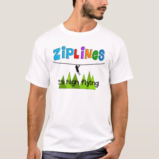 ZipLineの恋人のギフト Tシャツ (正面)