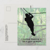 Ziplineはがき ポストカード (正面/裏面)