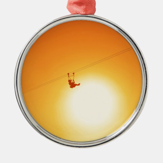 zipline メタルオーナメント (正面)