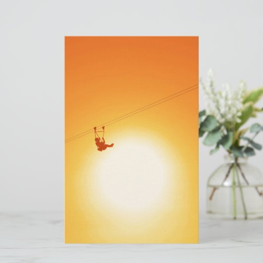 zipline 便箋 (スタンド正面)