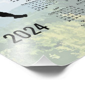 Zipline Adventure 2024カレンダーポスター フォトプリント (角)