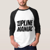 ZIPLINE MANIAC Tシャツ (正面)