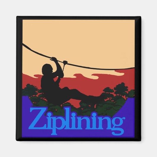 Zipliningスカイライダー マグネット (正面)