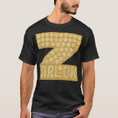 Ziplok - ゴールドダイヤモンドロゴ - Tシャツ (正面)