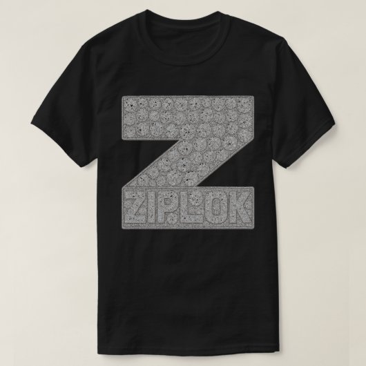 Ziplok - ダイヤモンドロゴ - Tシャツ (デザイン正面)