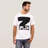 Ziplok - Black Logo T-Shirt Tシャツ (正面フル)