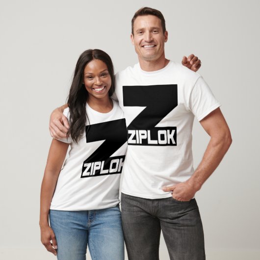 Ziplok - Black Logo T-Shirt Tシャツ (ユニセックス)