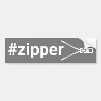 #Zipperバンパーステッカー バンパーステッカー