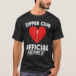Zipper Club Open Heart Surgery Recovery Tシャツ
