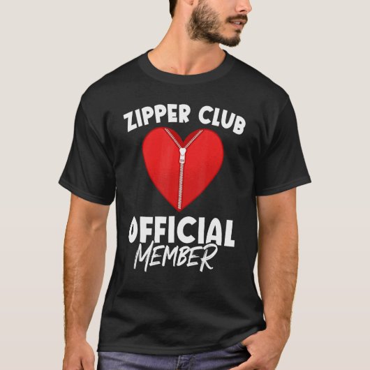 Zipper Club Open Heart Surgery Recovery Tシャツ (正面)