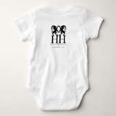 Zipper träningströja Hälsingebocken av Hälsingland Tシャツ (裏面)
