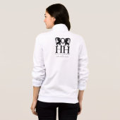 Zipper träningströja Hälsingebocken av Hälsingland Tシャツ (裏面フル)