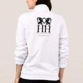 Zipper träningströja Hälsingebocken av Hälsingland Tシャツ (裏面)