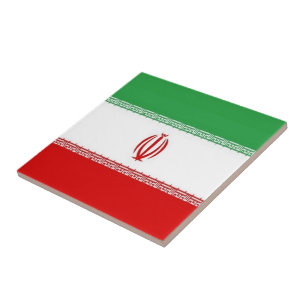 zIR001イラン国旗イラン, タイル