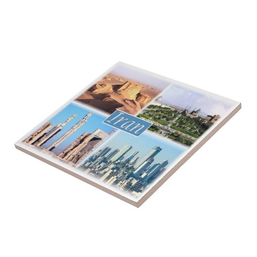 zIR004，イラン，中東，アジア， タイル (側面)