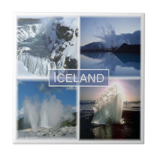 zIS001アイスランド， タイル (正面)