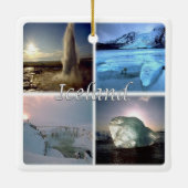 zIS002アイスランド， セラミックオーナメント (裏面)