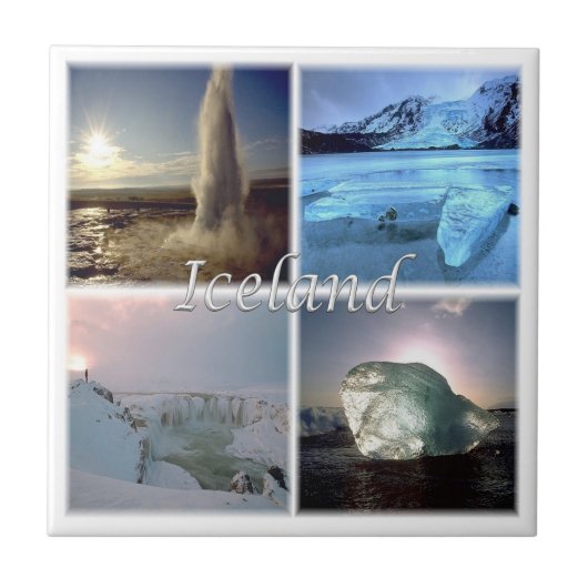 zIS002アイスランド， タイル (正面)