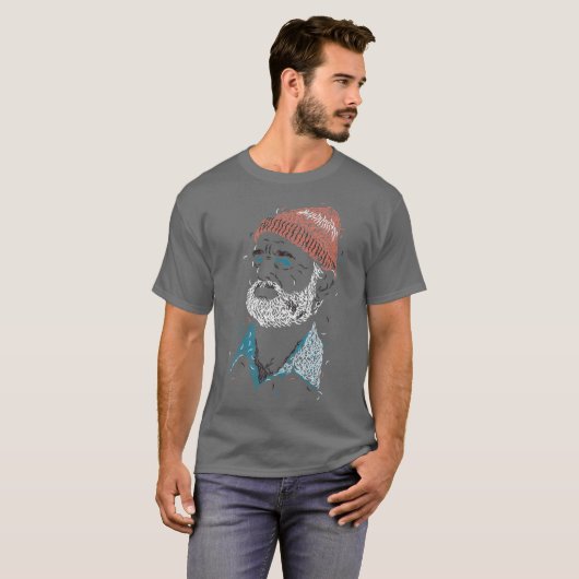 Zissou of Fish Tシャツ (正面フル)