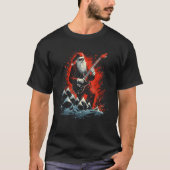 Zither Christmas Music Graphic Tees 男性へ Women Tシャツ (正面)