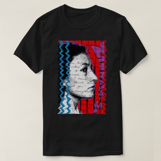 Zitkala IIIクローズアップ Tシャツ (デザイン正面)