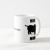 @ZivaPigによるブタのお母さんのコーヒー・マグ コーヒーマグカップ (正面右)