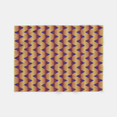 Zizzaz 1 フリースブランケット (正面(横))