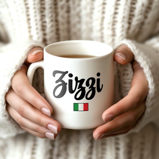 Zizzi Italian Flag Mug コーヒーマグカップ