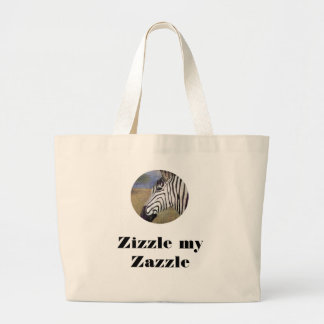 Zizzle私のZazzle ラージトートバッグ