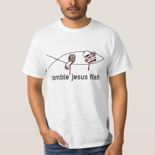 zjesusfish tシャツ (正面)