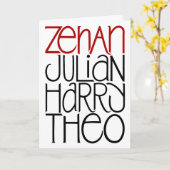 ZJHTカード カード (黄色い花)