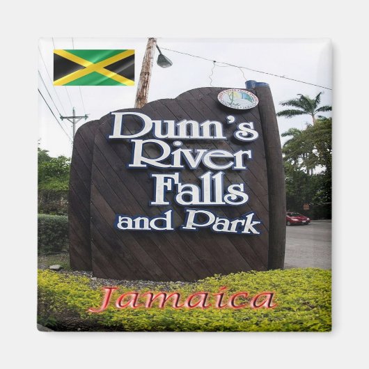 zJM008 JAMAICA, Montego Bay，アメリカ，冷蔵庫 マグネット (正面)