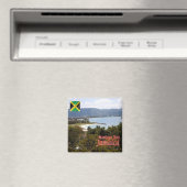 zJM010 JAMAICA, Montego Bay，アメリカ，冷蔵庫 マグネット (インサイチュ (食洗機))