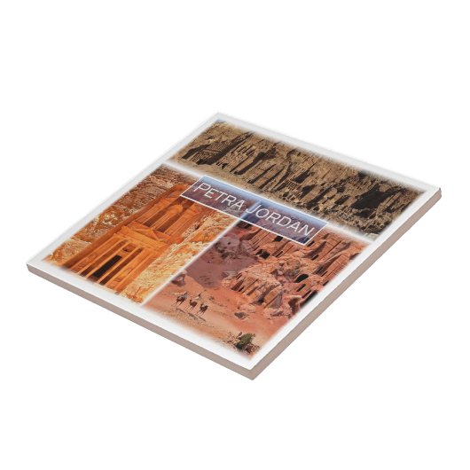 zJO003 PETRA，ヨルダン，アジア， タイル (側面)