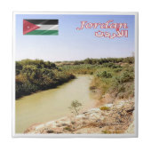 zJO011 JORDAN RIVER,アジア, タイル (正面)