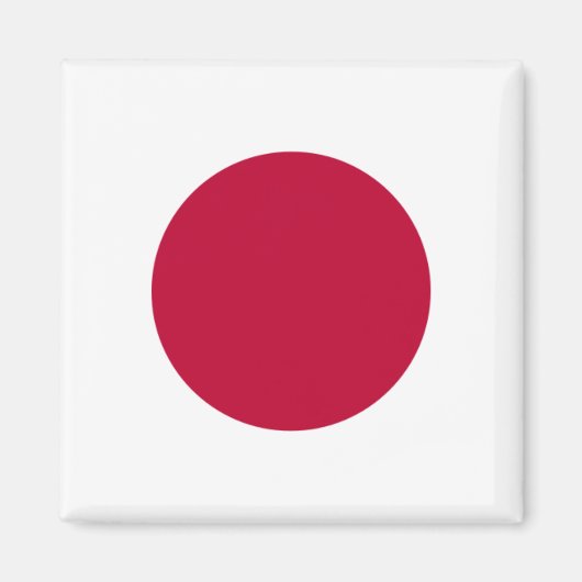 zJP001 日本の旗 日本 冷蔵庫マグネット マグネット (正面)