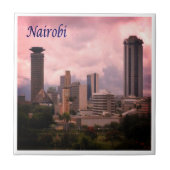 zKE016 NAIROBI,シティスケープ,ケニア,アフリカ, タイル (正面)