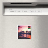 zKE022 SAMBURU，ケニア，アフリカ，冷蔵庫 マグネット (インサイチュ (食洗機))