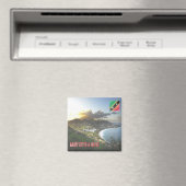 zKN005 SAINT KITTS NEVIS、フリゲートベイ、冷蔵庫 マグネット (インサイチュ (食洗機))