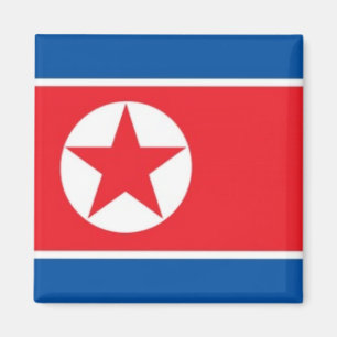 zKP001北朝鮮FLAG北朝鮮、冷蔵庫 マグネット
