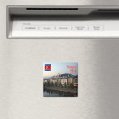 zKP004 WONSAN、北朝鮮、アジア、冷蔵庫 マグネット (インサイチュ (食洗機))